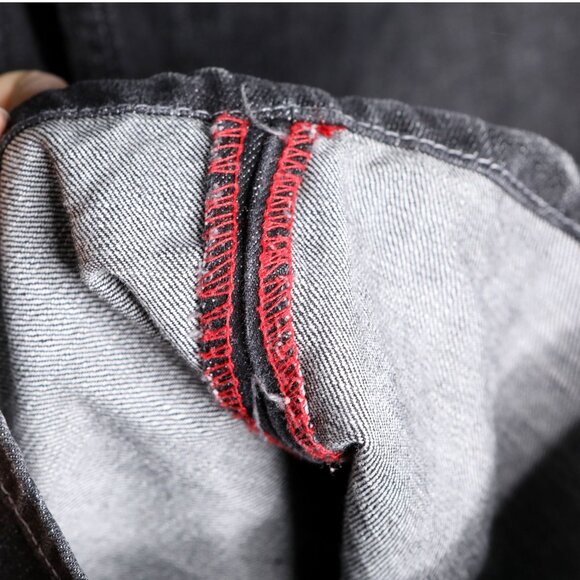 Vintage Y2K Ecko Unltd Baggy Black Jeans Men's Skater Hip Hop Embroidered Denim - Picture 14 of 15